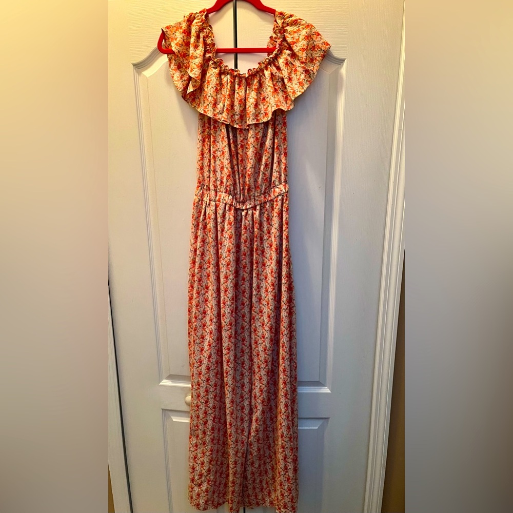 Petal & Pup Women’s Floral Jumpsuit, Size 12